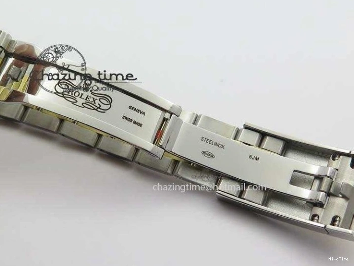 MiroTime 0415 Functional DateJust II 116333 SS YG 41mm EW Best Edition Gray Dial Roman Markers On SS Bracelet A 3823